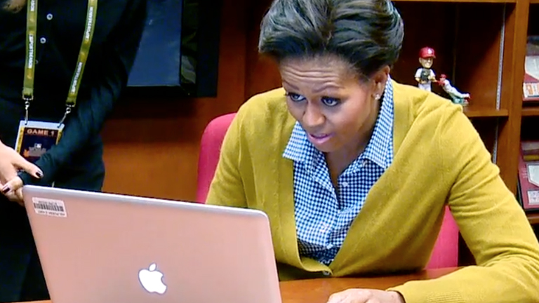 Michelle Obama - First Sitting First Lady to Tweet on Twitter